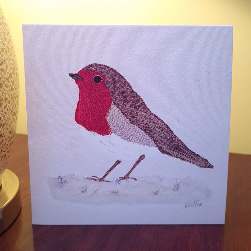 Red Robin Greeting Card Featured Image