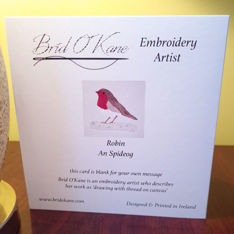 Red Robin Greeting Card Image 2