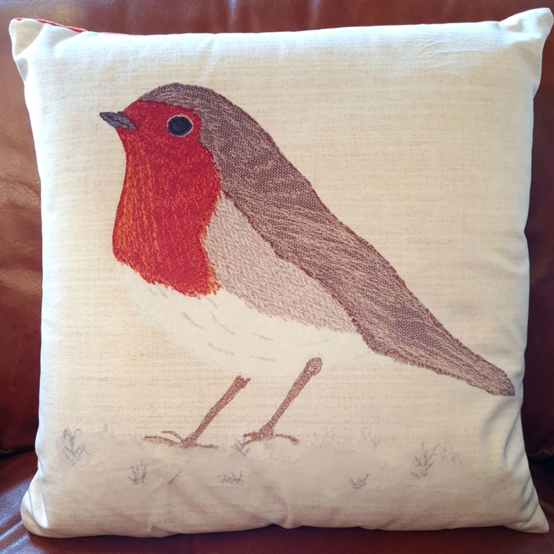 Robin Cushion Velvet Featured Image