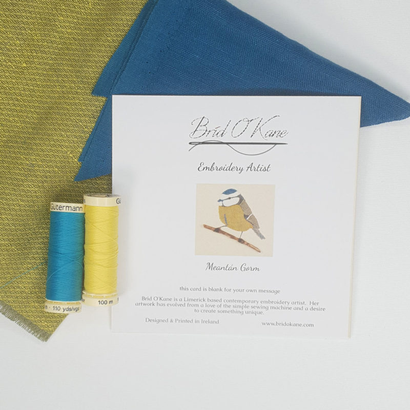 Blue Tit Greeting Card Image 3