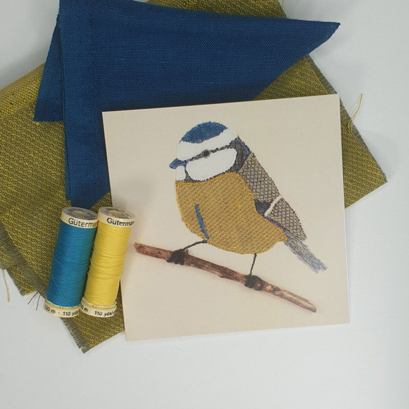 Blue Tit Greeting Card Image 2