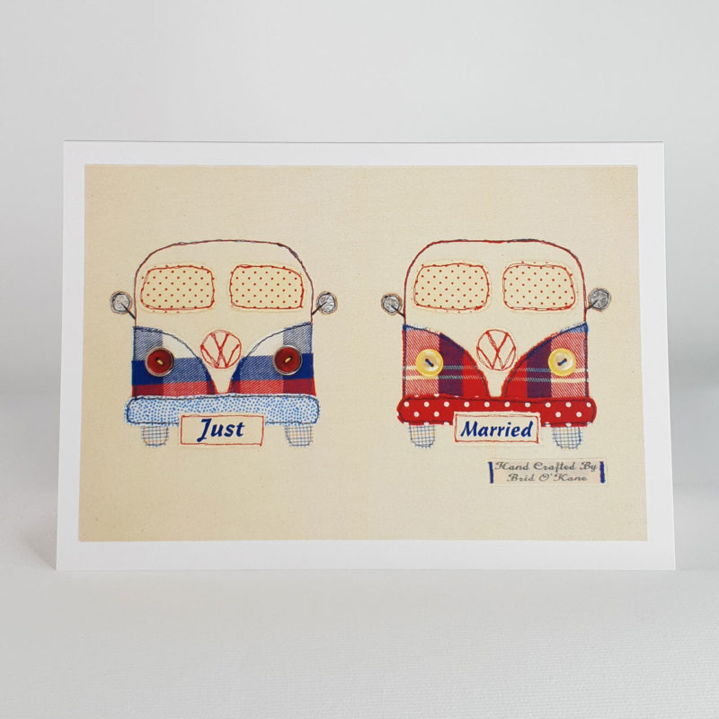 Just Married Greeting Card Featured Image