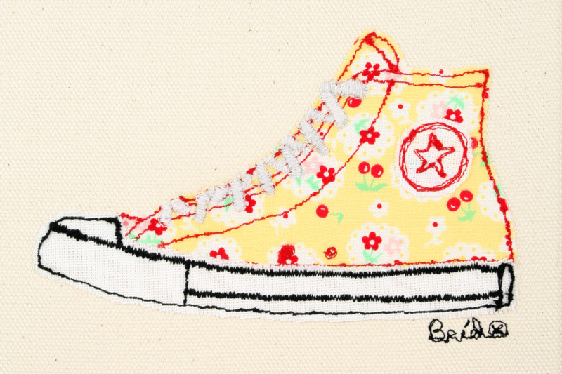 Yellow Hi Top Greeting Card Image 4
