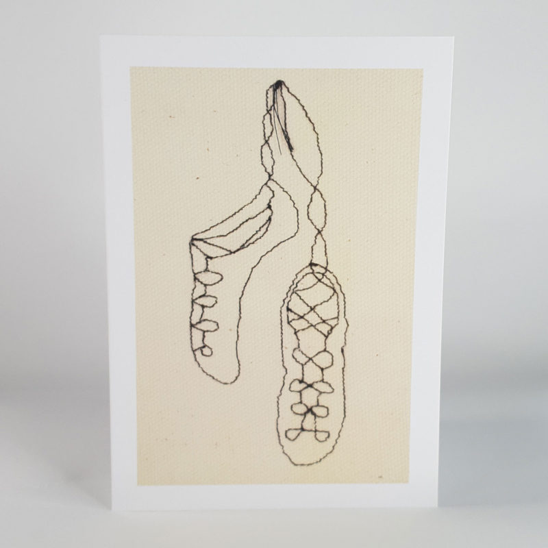 Dancing Shoes Greeting Card Featured Image