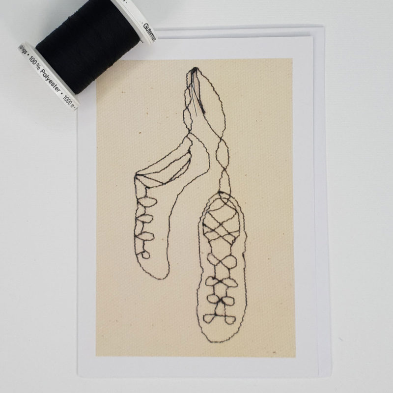 Dancing Shoes Greeting Card Image 2
