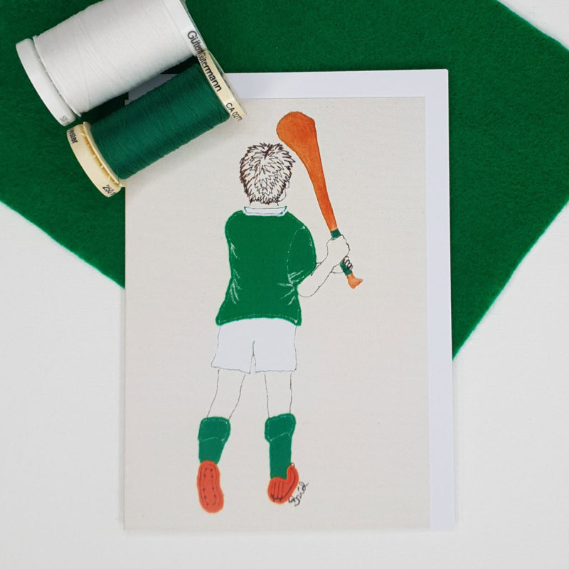 Hurler Greeting Card Image 2