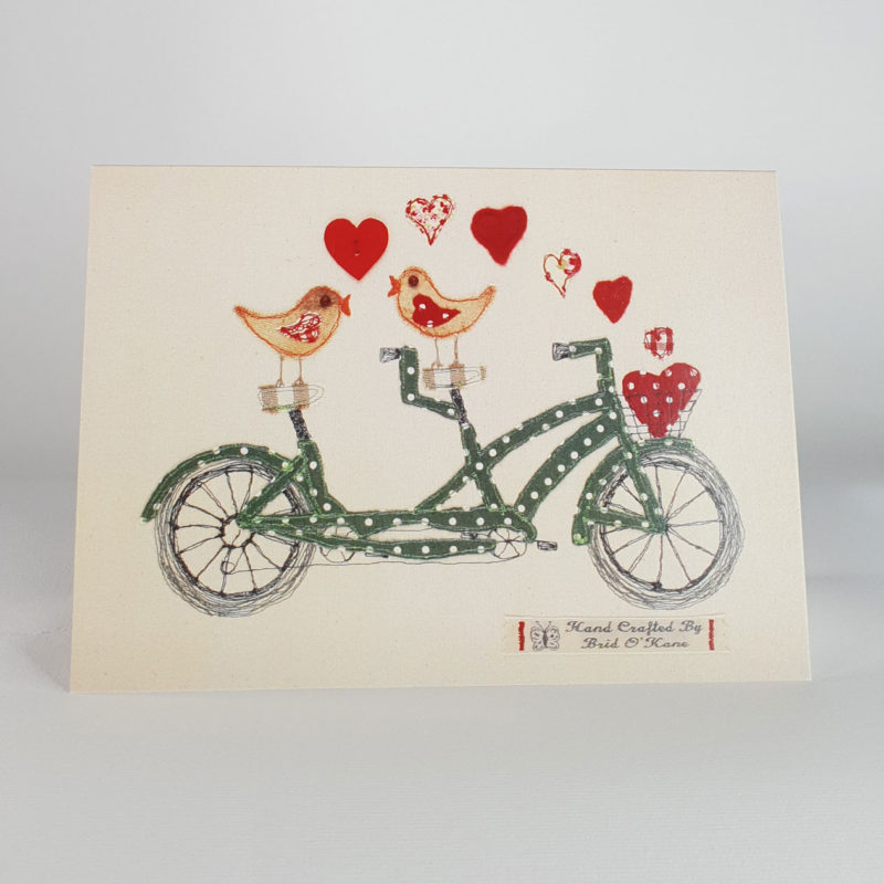 Love Birds Greeting Card Featured Image
