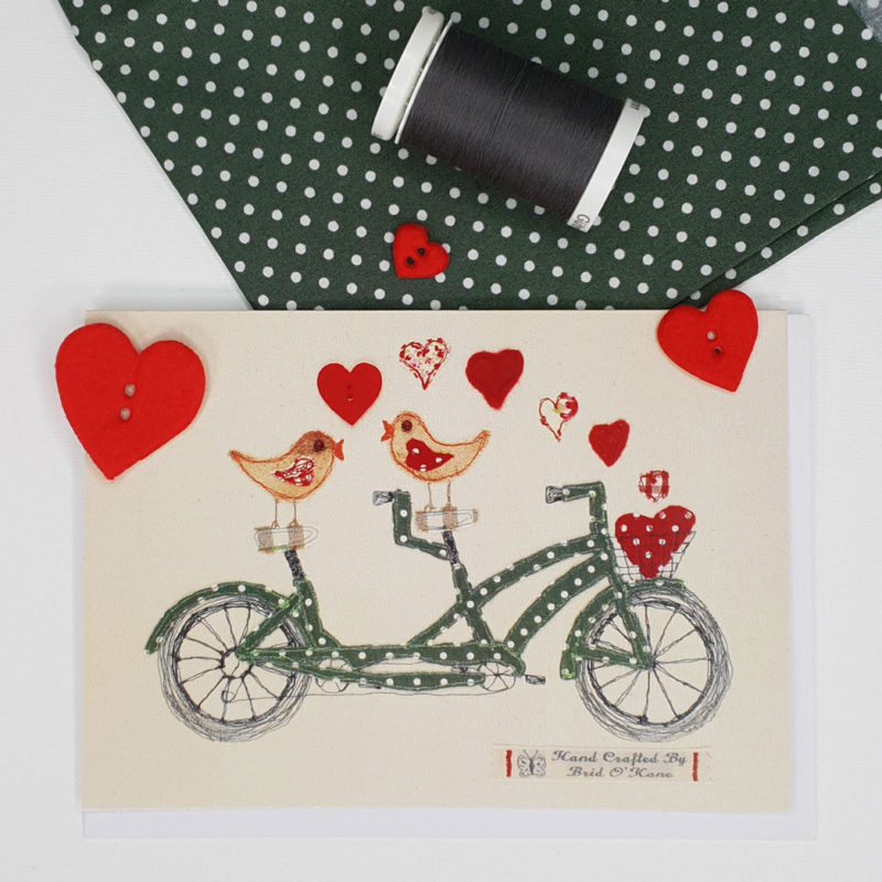 Love Birds Greeting Card Image 2