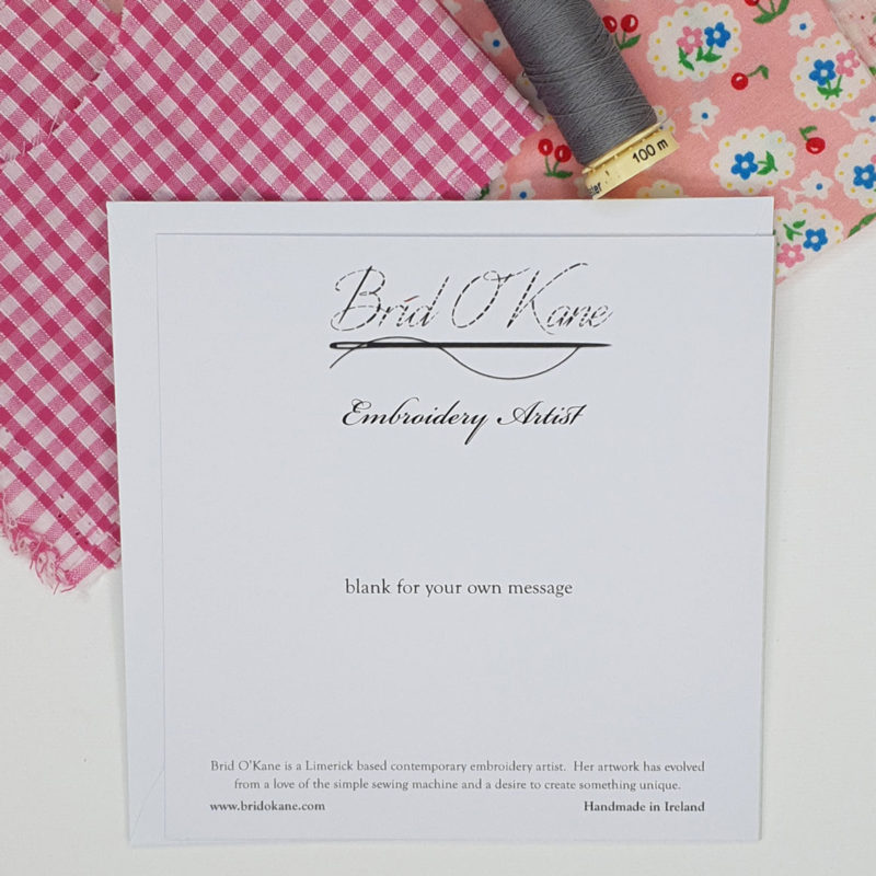 Pink Pig Greeting Card Image 3