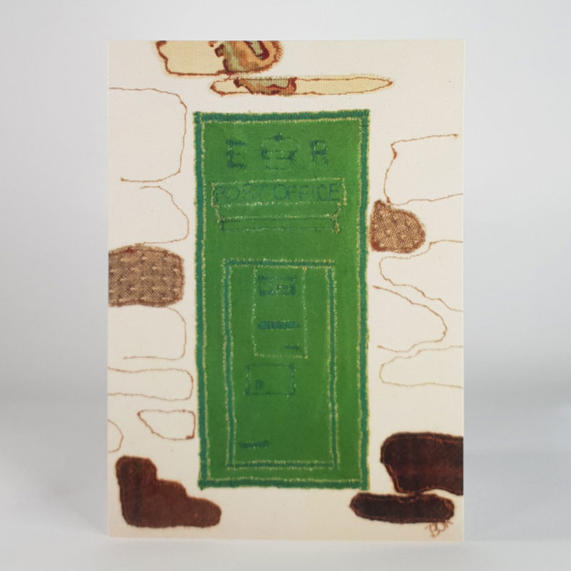 Irish Postbox Greeting Card Featured Image