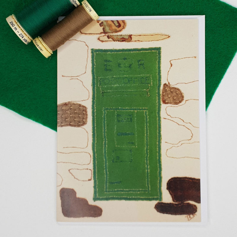 Irish Postbox Greeting Card Image 2