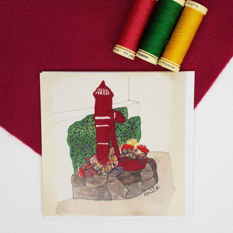 Water Pump Greeting Card Image 2