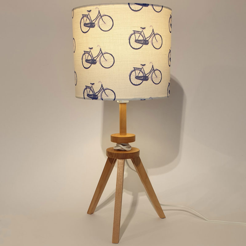 Lampshade Blue bikes Image 2