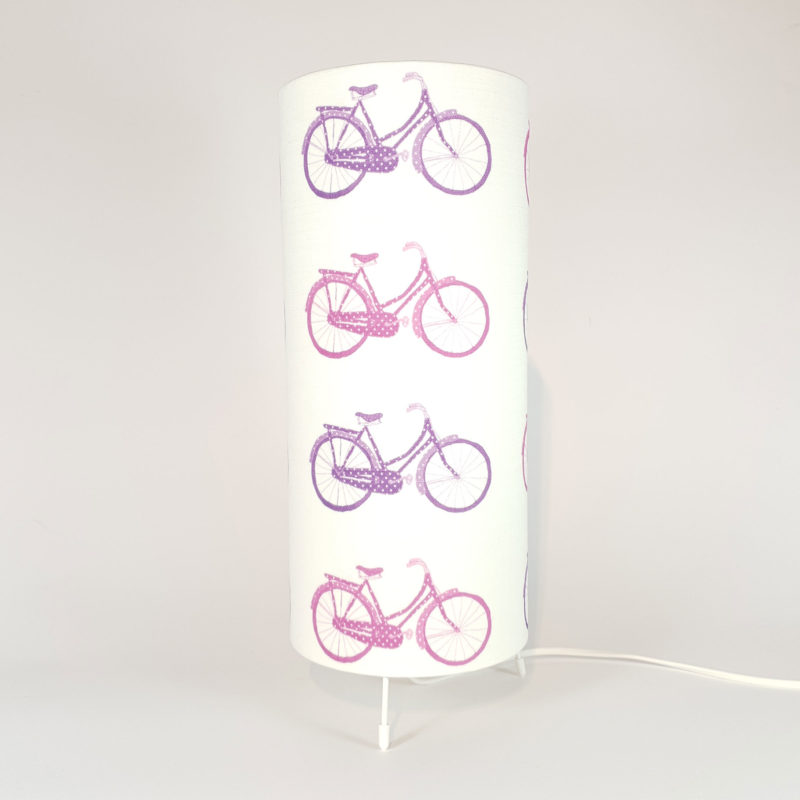 Table Lamp Pink & Purple bikes Featured Image
