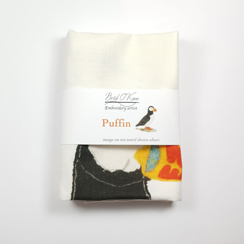 Puffin Tea Towel Featured Image