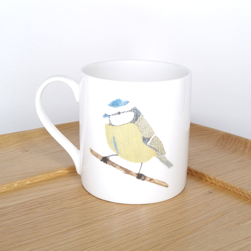 Blue Tit Mug Image 2