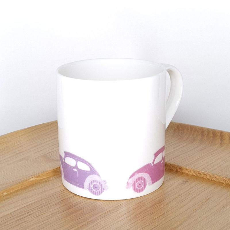 Pink & Purple Cars Mug Featured Image