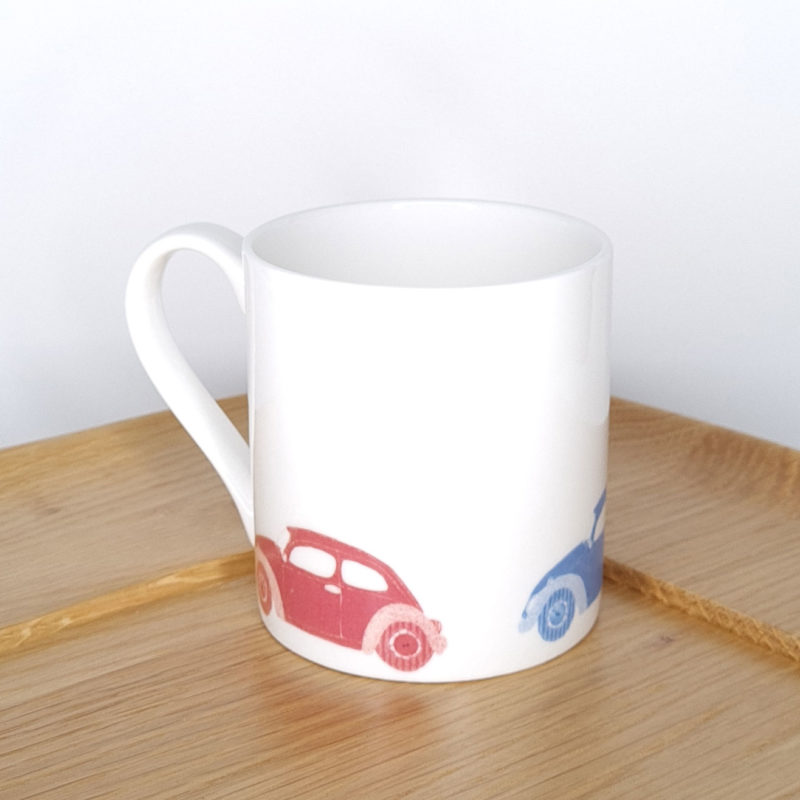 Red & Blue Cars Mug Featured Image